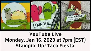 Stampin&rsquo; Up! Taco Fiesta stamp set