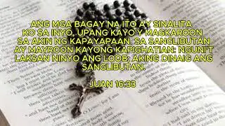 JUAN TAGALOG BIBLE VERSE #juan #dailybibleverse #jesuschrist #tagalogbibleverses #lord