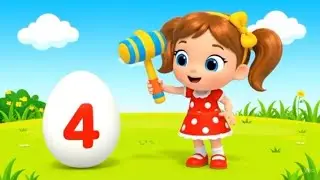🥚🚗 Surprise Egg Cars Counting Song! | Crack Crack Crack | Learn Numbers 1 to 5 for Kids 🎶