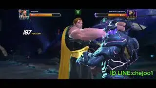hyperion solo cerastes 8.3 boss fight -MCOC