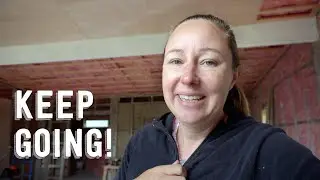 Installing ceiling plywood - House Build Progressing!