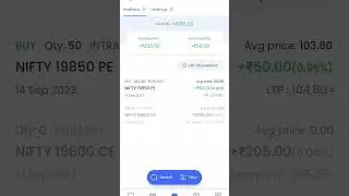 live trading in nifty 50 // options trading // fyers