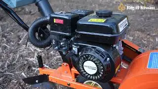 Royal Kissan VIS-91-20 High Speed Weeder Setup & Use | Power Weeder Use