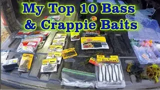 Top 10 Bass and Crappie Baits