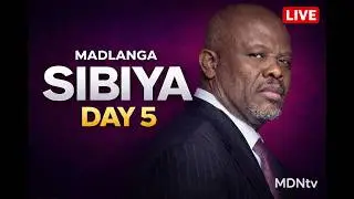 SHADRACK SIBIYA GRILLED | MADLANGA COMMISSION DAY 5 LIVE