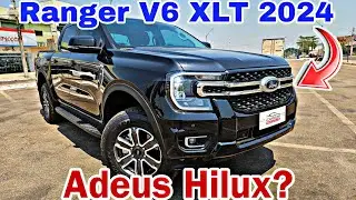Ford Ranger XLT 3.0L V6 2024 - A Melhor Do Segmento? Avaliação Completa da Versão Mais Vendida!