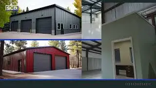Steel Garages & Workshops | Pre-Engineered Metal Building Project Showcase | SteelCo Buildings
