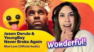 Reaction ▷ Jason Derulo & YoungBoy Never Broke Again - Mad Love (Official Audio)