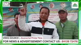 Peaceful Dharna-cum-Rally at Tennis Court, Itanagar Gets Official Approval