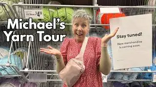Что нового в отделе пряжи в Michael's | Обзор пряжи. Давайте посмотрим! #michaels