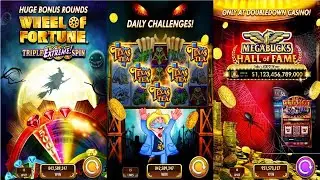 DoubleDown Casino Slots Games, Blackjack, Roulette Android Gameplay