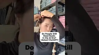 I asked ChatGPT do we still read books #smallbusinessaustralia #readmorebooks