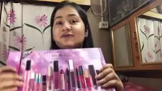 SWATCHES OF SEPHORA GIVE ME MORE LIP SET 2018 ON INDIAN SKIN | Ishita Dan