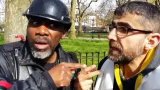 Man of God & Ex-Muslim - Born Again - Speakers Corner Hyde Park London 26-3-17.