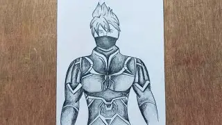 How to draw Free Fire || Free Fire character Drawing Step By Step