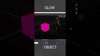 Glow object in blender Timelapse tutorial 