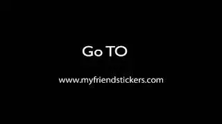Gold Coast Video Marketing - My Friends Stickers