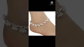 ankle bracelet for women and girls| silver gold ankel chain| #payal #anklets #meesho#ankel chain