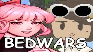 BEDWARS ON NEW COMPUTER ft. Rosechan (minecraft)