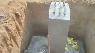 how to make Foundation of PEB shed  | Detailed video Part 4 #civilengineering #earthwork #peb