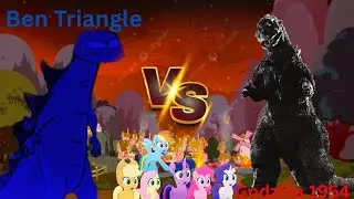 Ben Triangle Vs. Godzilla 1954