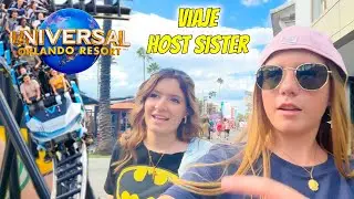 VOY A UNIVERSAL ORLANDO con mi HOST SISTER 🇺🇸 DANIELA GO con su nueva hermana