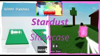 Roblox ability wars Stardust showcase!