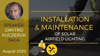 S4GA Webinar: Installation and Maintenance of Solar Airfield Lighting