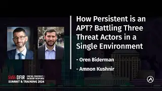 How persistent is an APT? Battling Three Threat Actors in a Single Environment