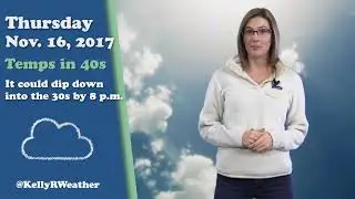 Cleveland's rush hour weather forecast Thursday, Nov. 16