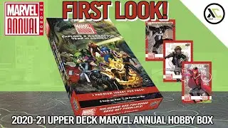 FIRST LOOK! | MARVEL ANNUAL 2021 HOBBY BOX | BIG HITS! | SPLASH-TICULAR