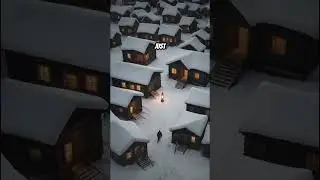 Real story of vanished village 😳 #horror #story #ai #animation