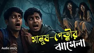 মানুষ না ভূত কে জিতল ? Bengali audio story | Horror Comedy Story