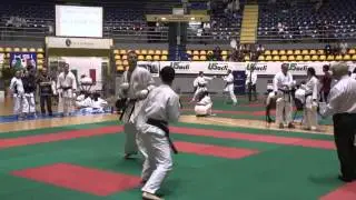 JKS Karate 2012 European Championship Kumite Men 1-2 match,Semi and Final