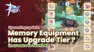 Memory Equipment Upgrade to level 40 and Tier Level | Ragnarok Mobile Eternal Love