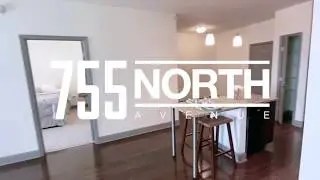 755 North Apartments  -  2 Bedroom, 2 Bathroom Apartment (1,086 sq ft)