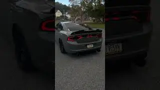 Cammed RT Charger w / Corsa extreme & catless mids idle sound #chargerrt #345 #hellcat #cammed