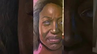 Realistic woman painting | #fortnite #art #painting #viralvideo #viralshorts #shorts #youtube #fyp