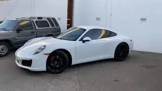 Porsche 911 Tinted in Nano Ceramic Film (OC TINT SOLUTIONS)