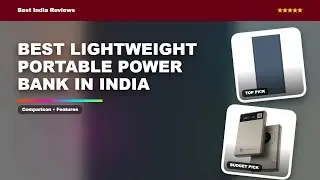 Best Lightweight Portable Power Bank in India | Lightweight