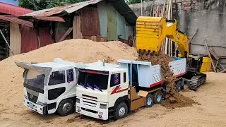 Amazing huge RC construction 1/8 scale