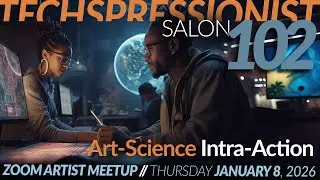 Techspressionist Salon 102 // Art-Science Intra-Action // Heidi Boisvert