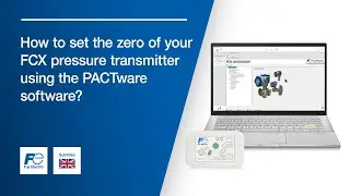 Tutorial FCX pressure transmitter, HART&reg; modem: How to set zero using the PACTware software?