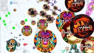 Vox & Sarok VS Clan - Streamers (AGARIO MOBILE)
