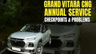 Service Guide🧾Grand Vitara CNG Annual Service: Must-Check Points & Real Problems I Faced 😨
