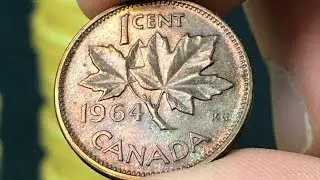 1964 Canada 1 Cent Coin &bull;&nbsp;Values, Information, Mintage, History, and More
