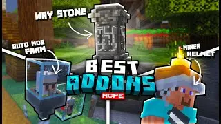 BEST 5 Must Have Useful Survival Addons for Minecraft Bedrock/MCPE 1.21+