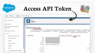 Как получить токен безопасности в Salesforce (ключ аутентификации)