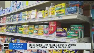 Some painkillers could increase blood clot risk for women on birth control, study says