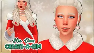 Mrs. Claus 🎄// The Sims 4: Create-a-Sim + CC Links